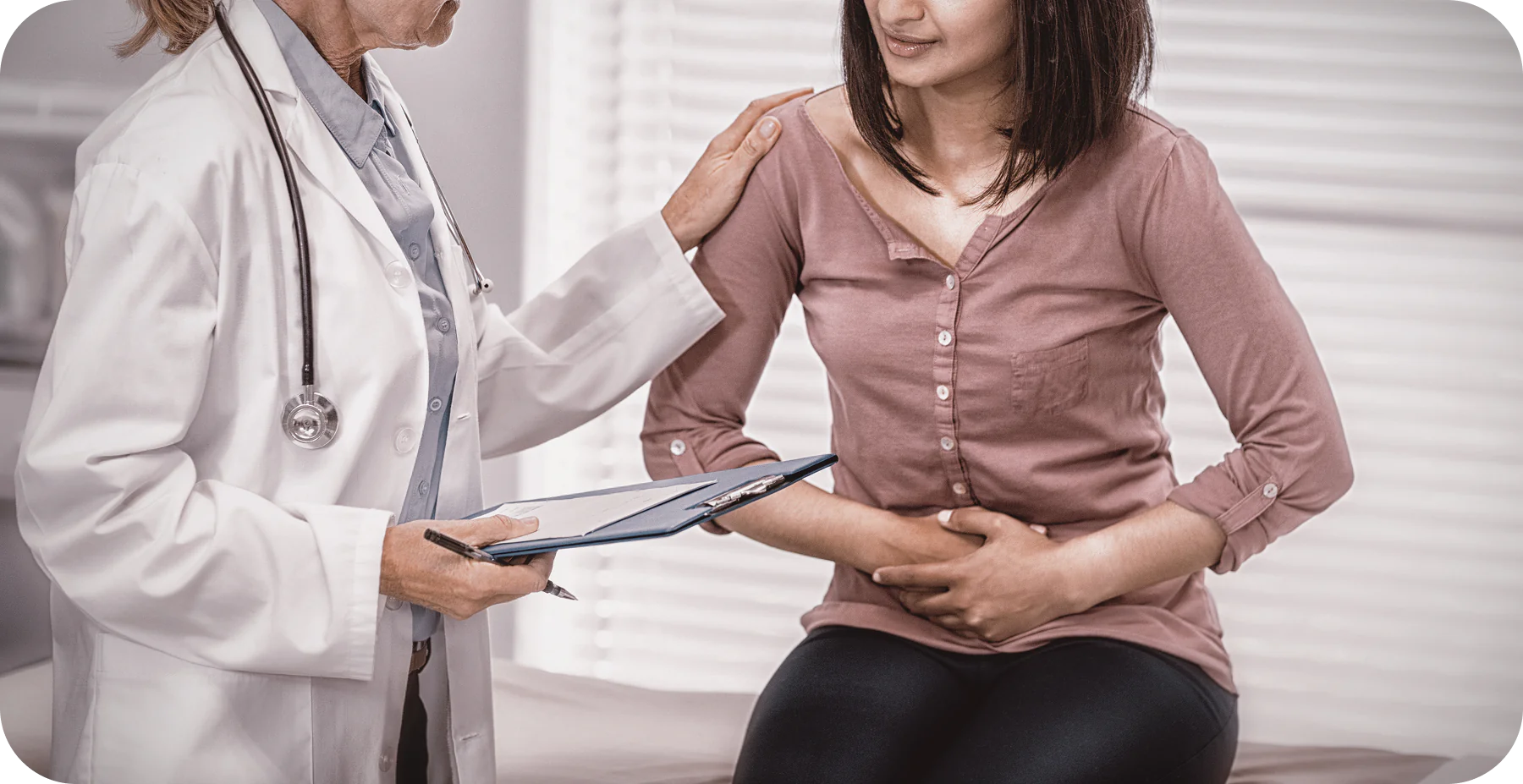 Wman with Doctor - AAS Fertility